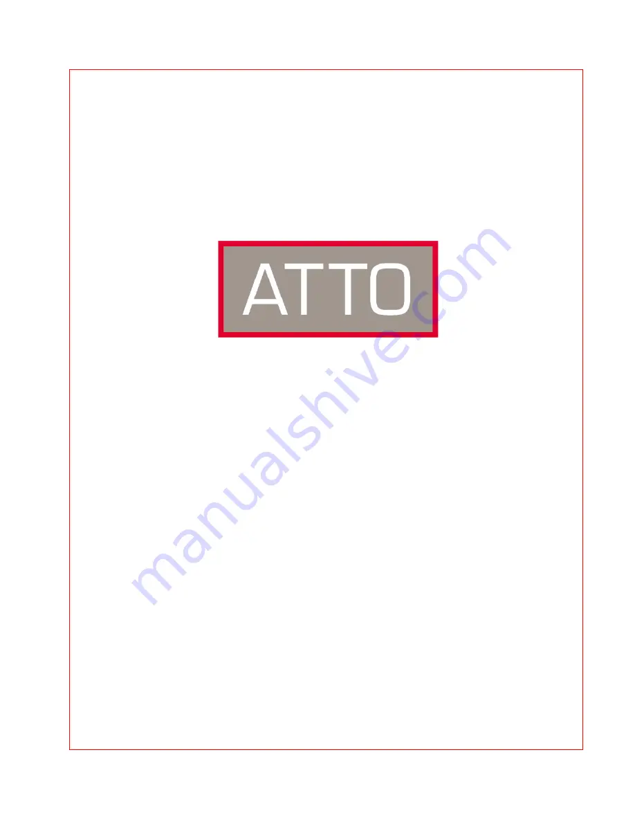 ATTO Technology iPBridge 1550 Installation And Operation Manual Download Page 1