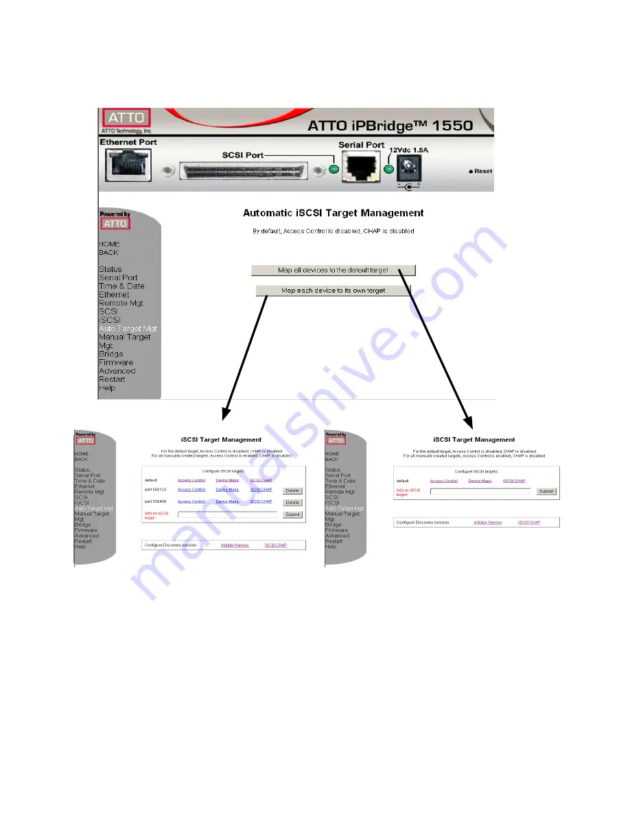 ATTO Technology iPBridge 1550 Installation And Operation Manual Download Page 25