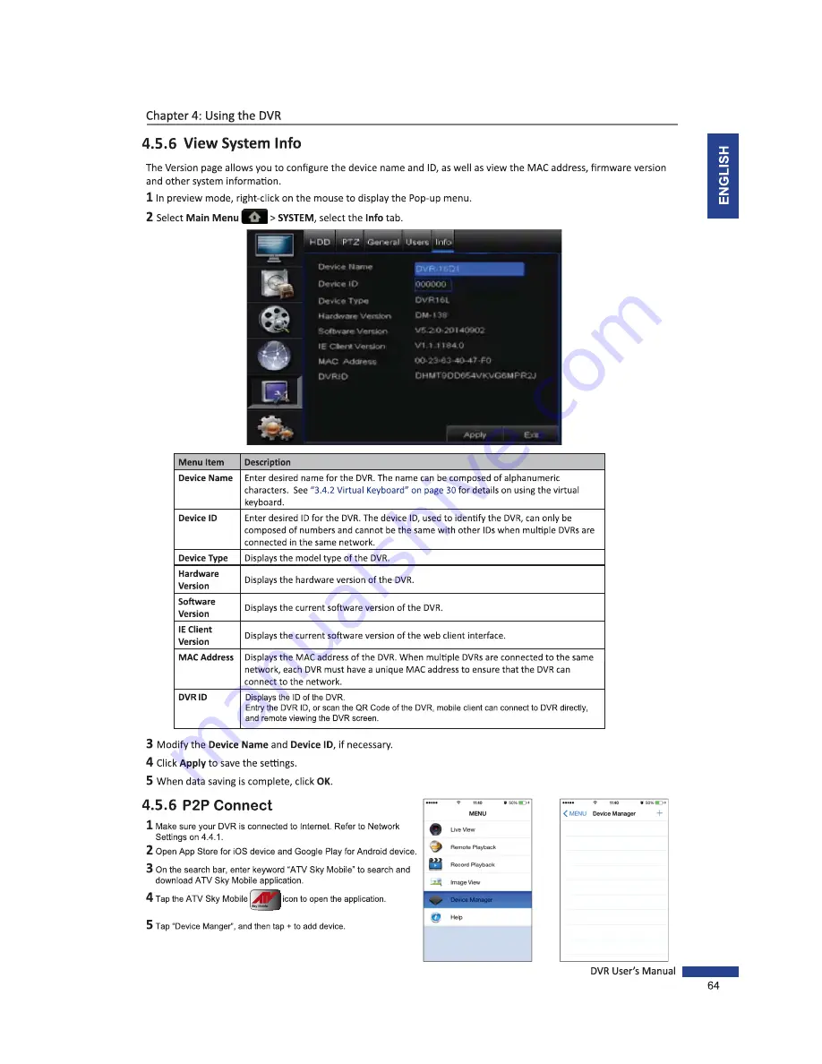 ATV VLD904 User Manual Download Page 64