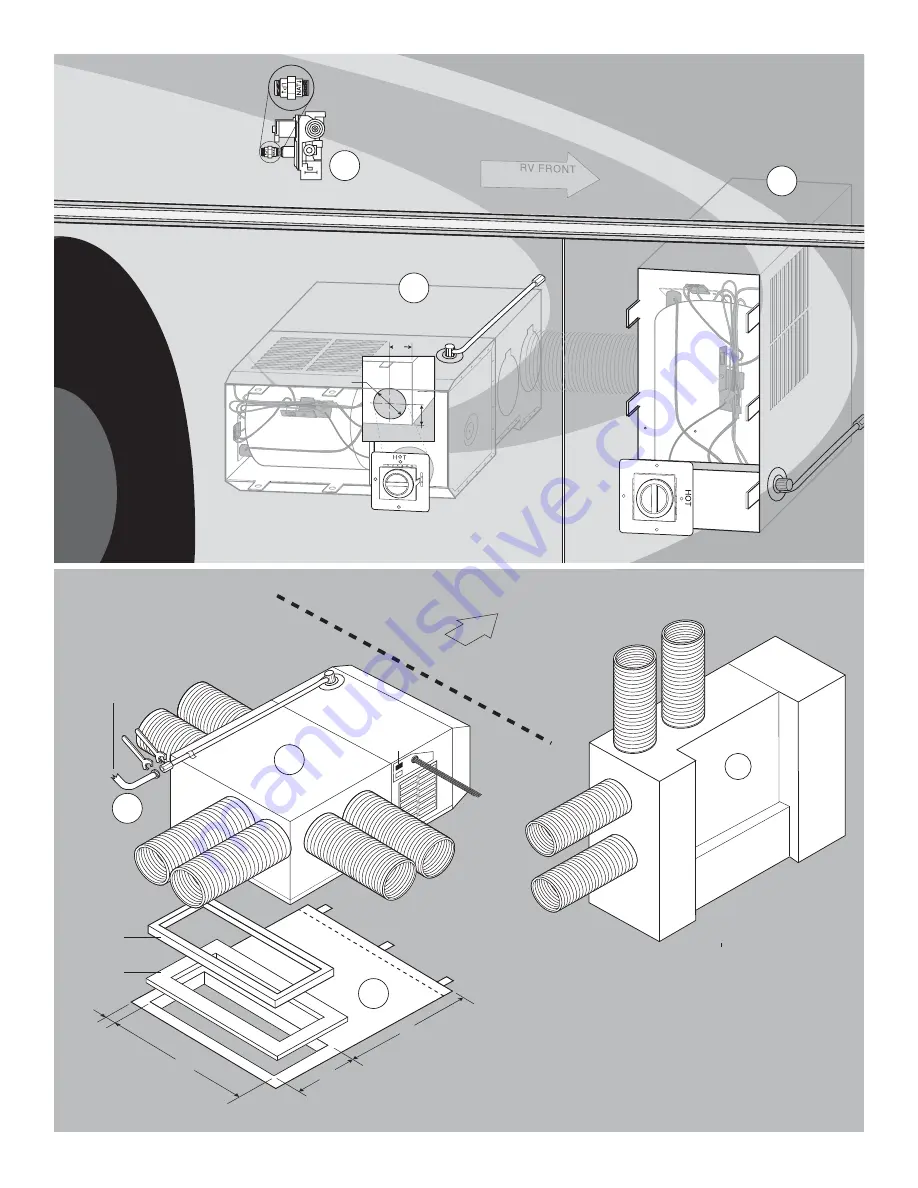 Atwood HYDRO FLAME 8935 Technical Installation Manual Download Page 6