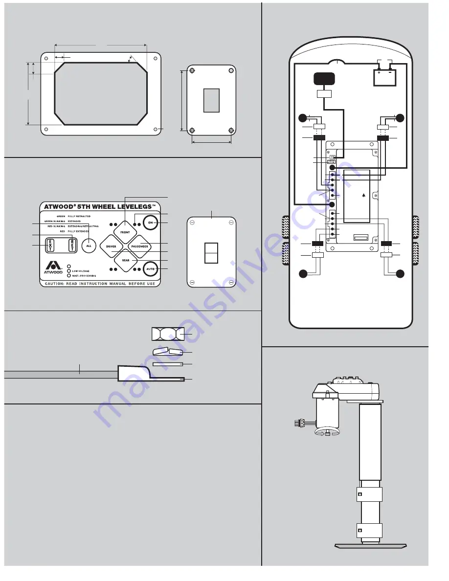 Atwood Lippert Components LEVELEGS MPD 66385 Скачать руководство пользователя страница 6