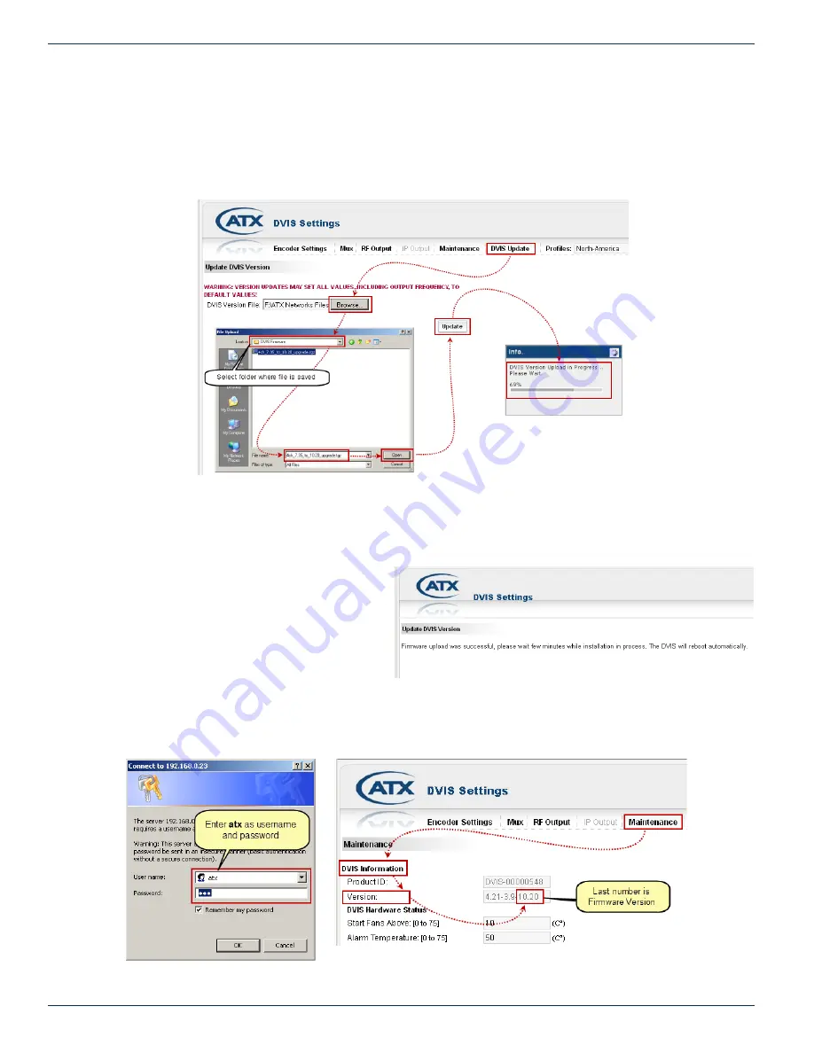 ATX DVIS Installation & Operation Manual Download Page 98