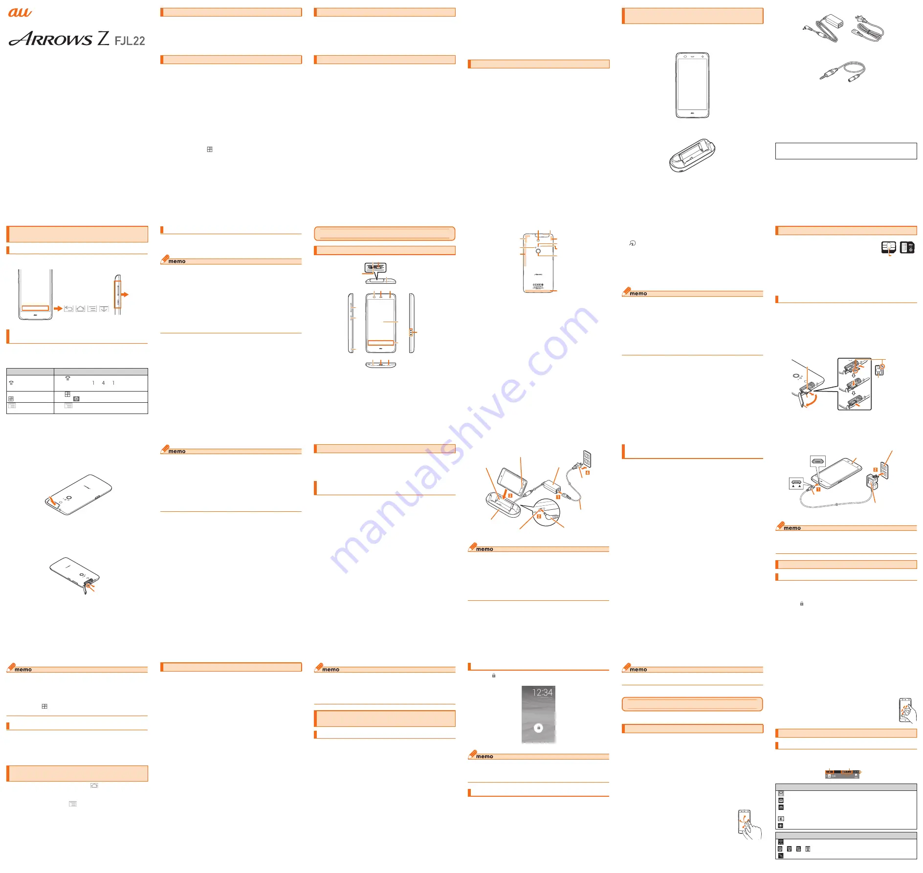 AU FJL22 Basic Manual Download Page 1