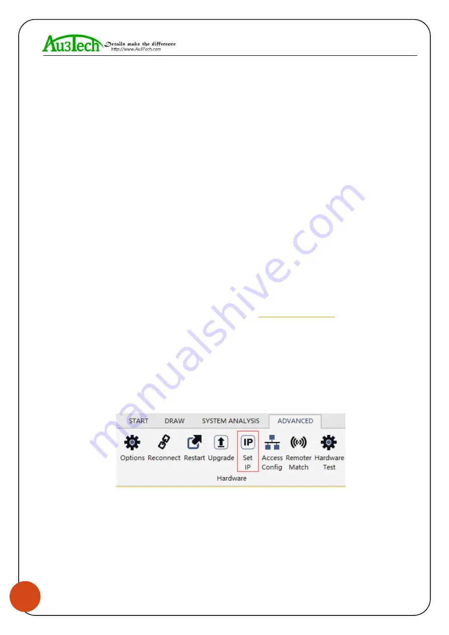 Au3Tech MCC3721H User Manual Download Page 14