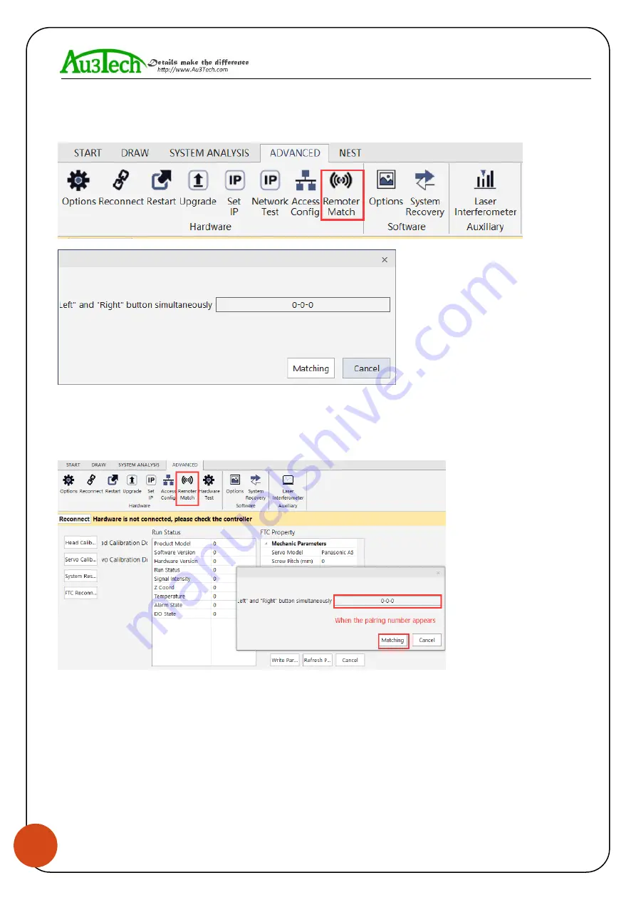 Au3Tech MCC3721H User Manual Download Page 23