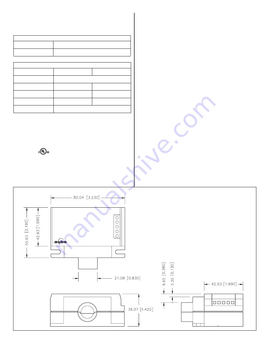 Aube Technologies RC845 Скачать руководство пользователя страница 2