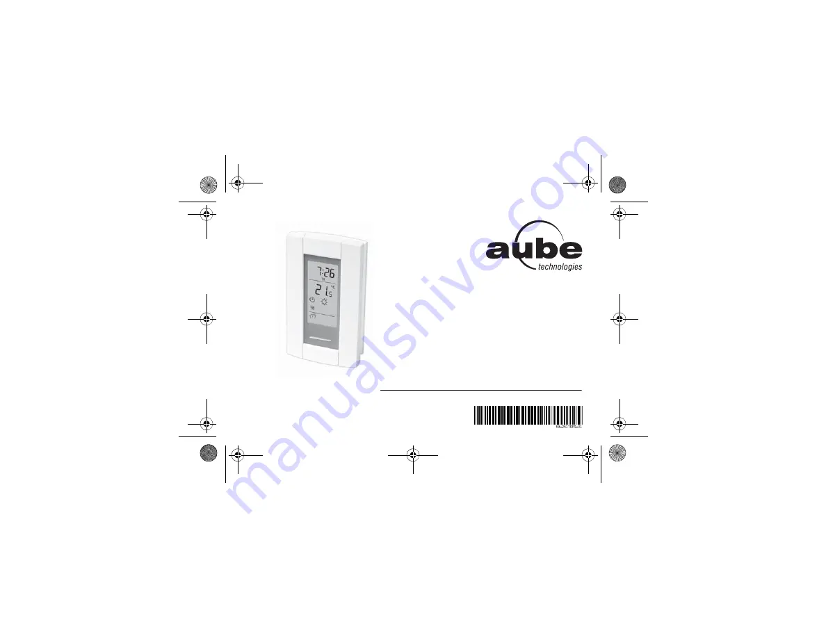 Aube Technologies TH115 120S Owner'S Manual Download Page 1