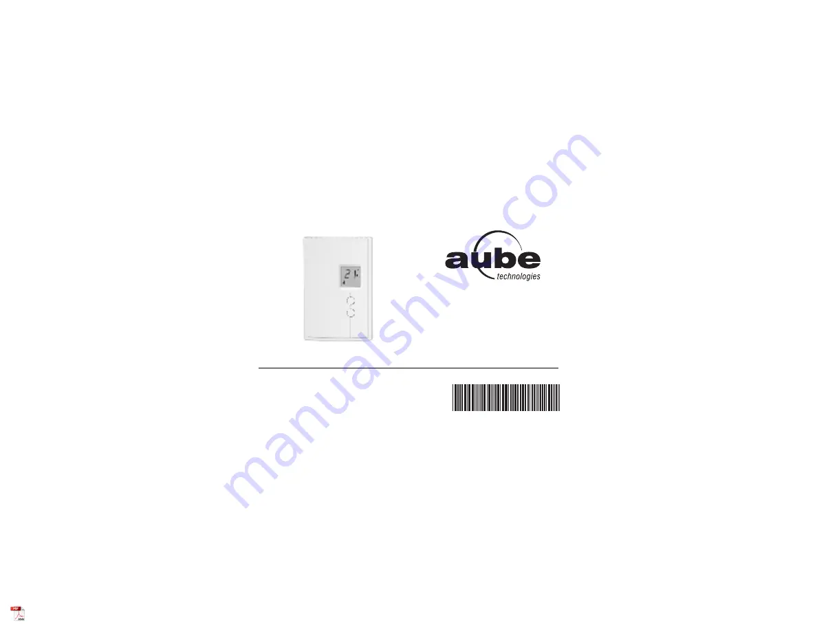 Aube Technologies TH209 Owner'S Manual Download Page 1