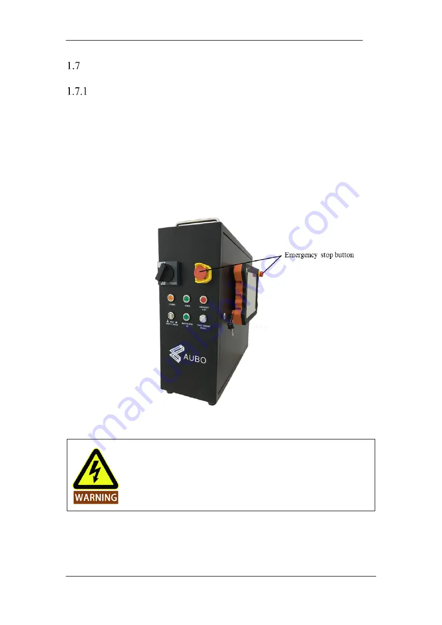 AUBO AUBO-i3 User Manual Download Page 23