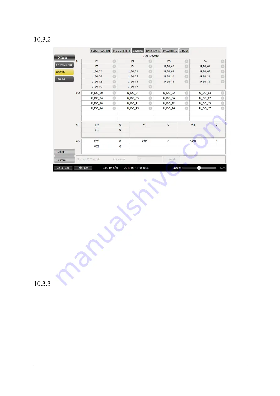 AUBO AUBO-i3 User Manual Download Page 102