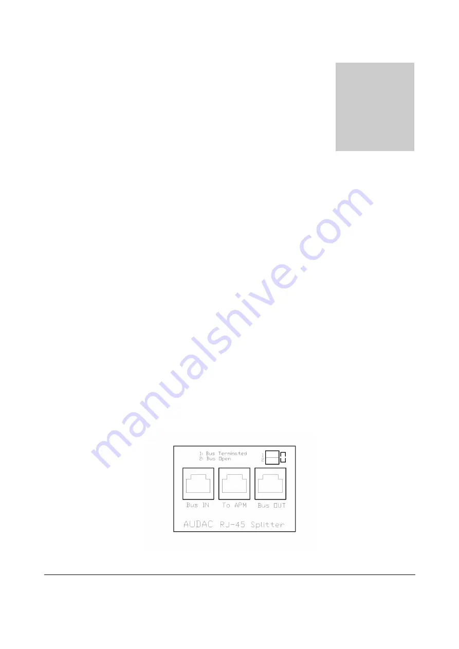 AUDAC APM 01 User Manual & Installation Manual Download Page 27