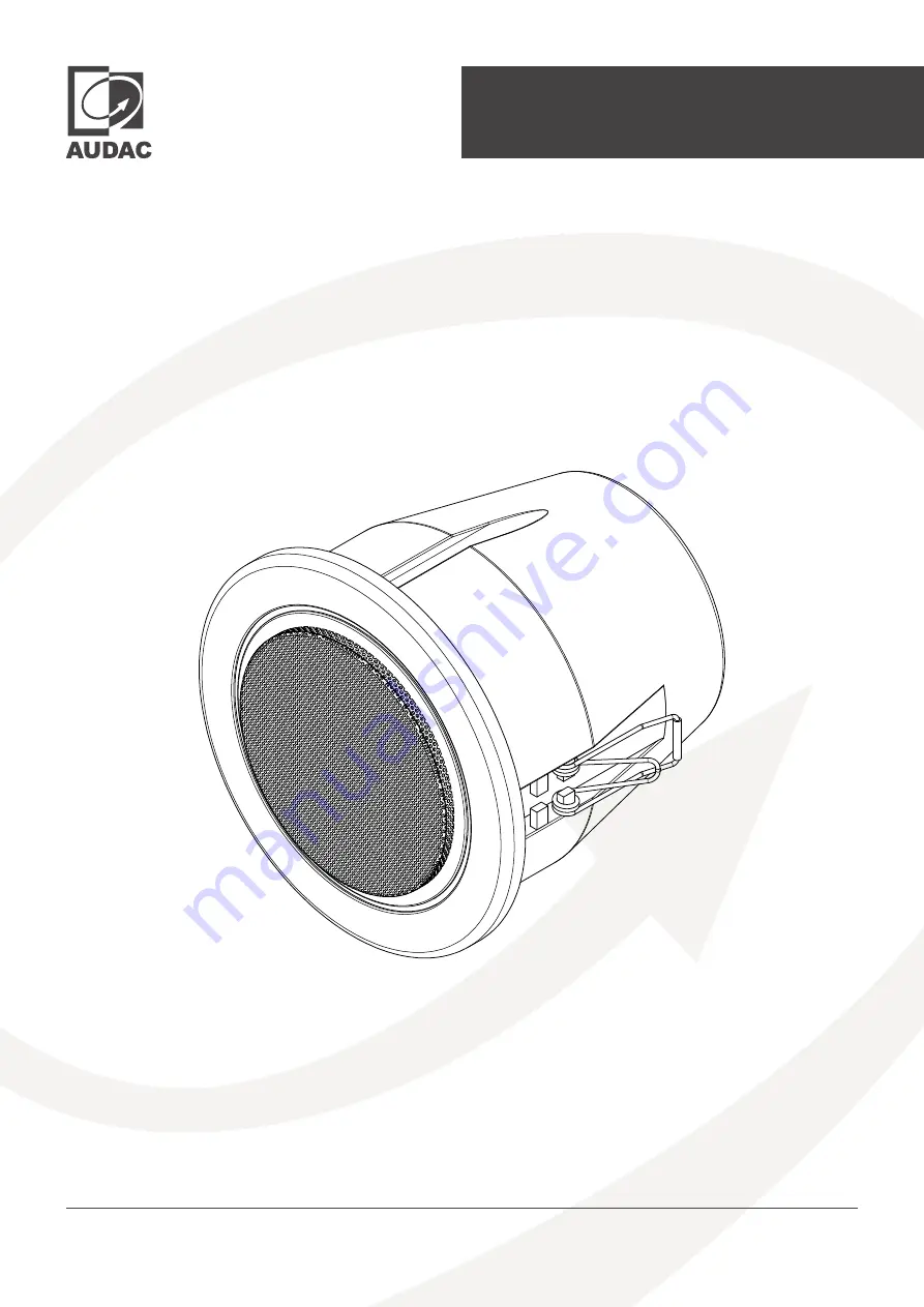 AUDAC AWP06 User Manual Download Page 1