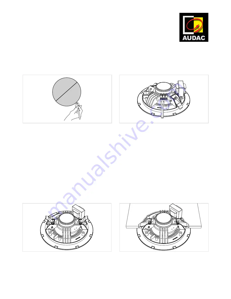 AUDAC CENA706 Installation Manual Download Page 1