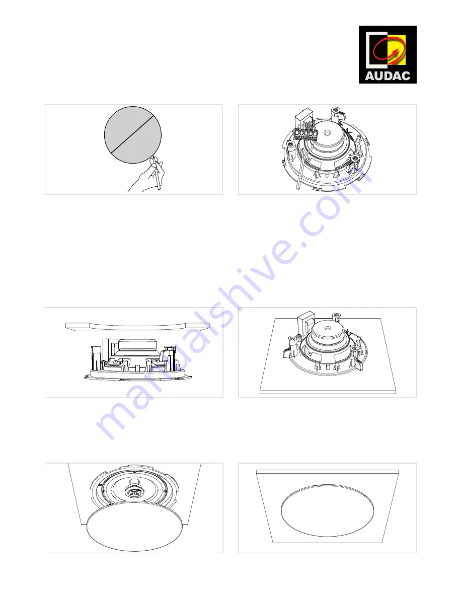 AUDAC CIRA506 Installation Manual Download Page 1