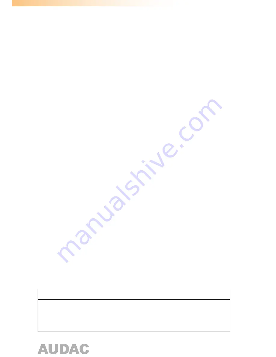 AUDAC IME01 User Manual Download Page 2