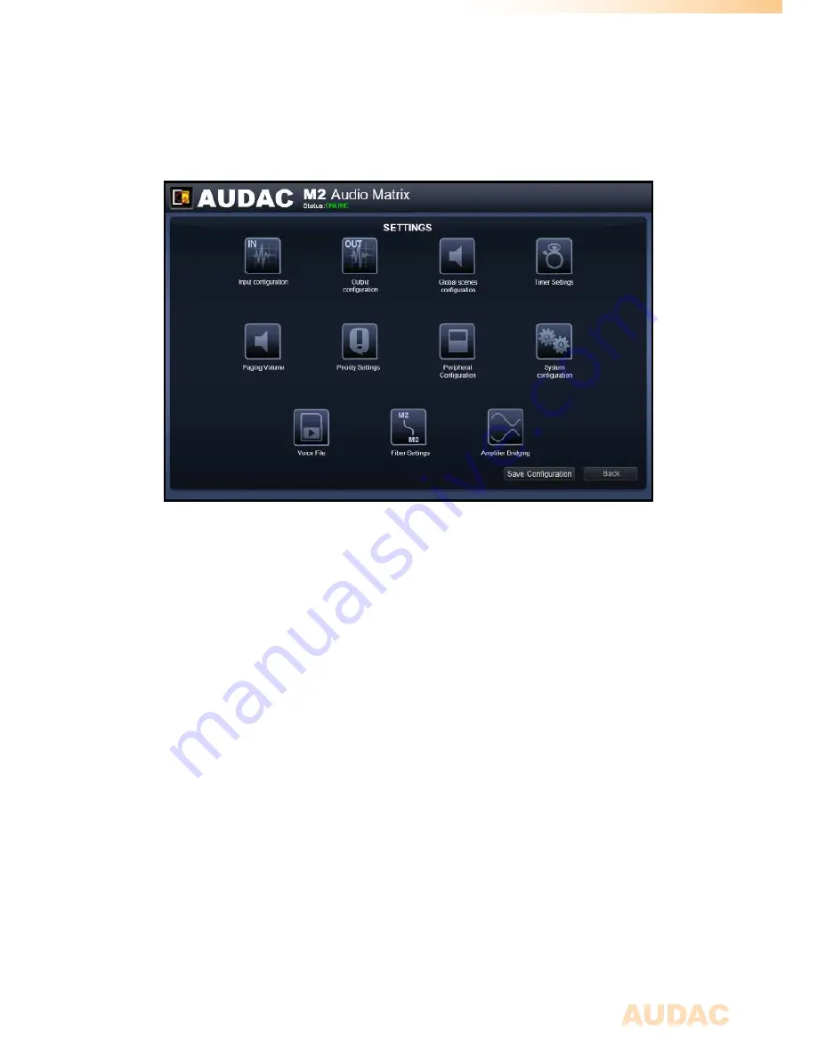 AUDAC M2 User Manual Download Page 107