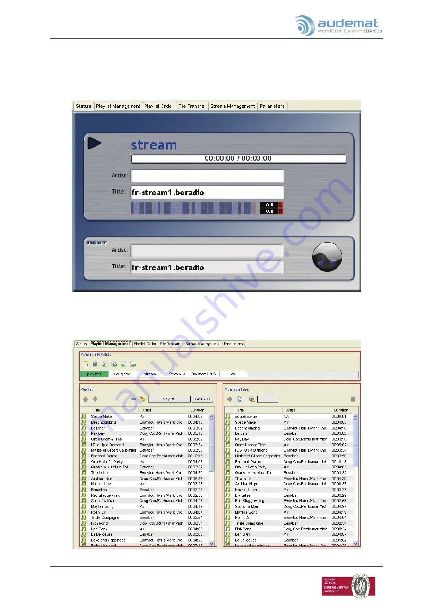 audemat DIGIPLEXER 246 User Manual Download Page 73