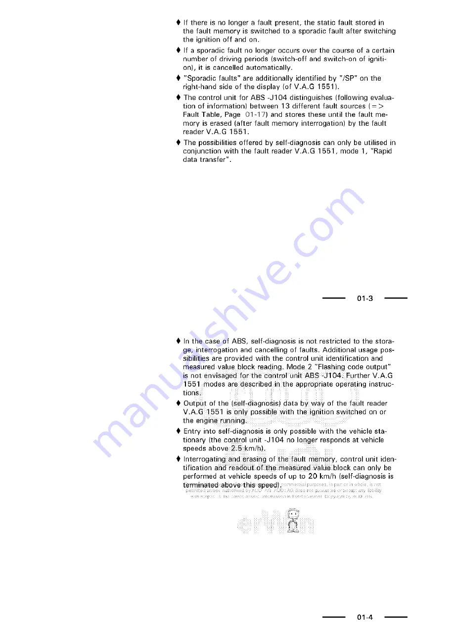 Audi 100 1983 Workshop Manual Download Page 671