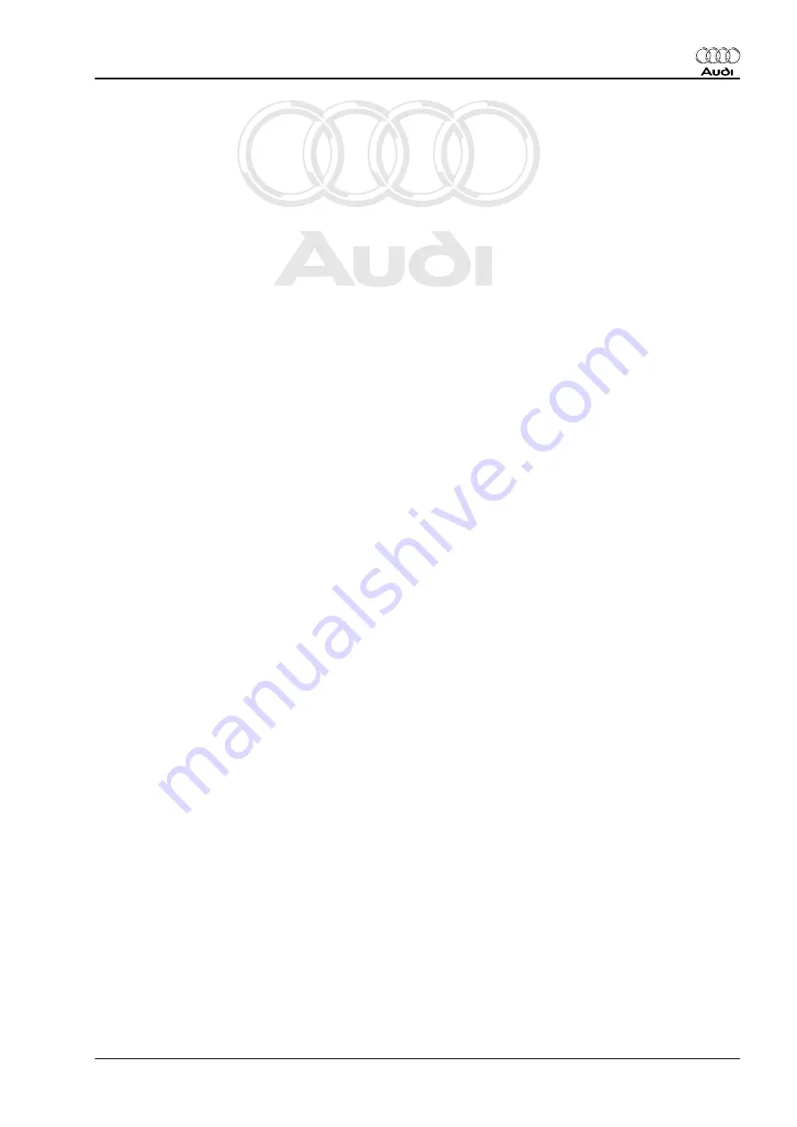 Audi 2003 A8 Workshop Manual Download Page 3