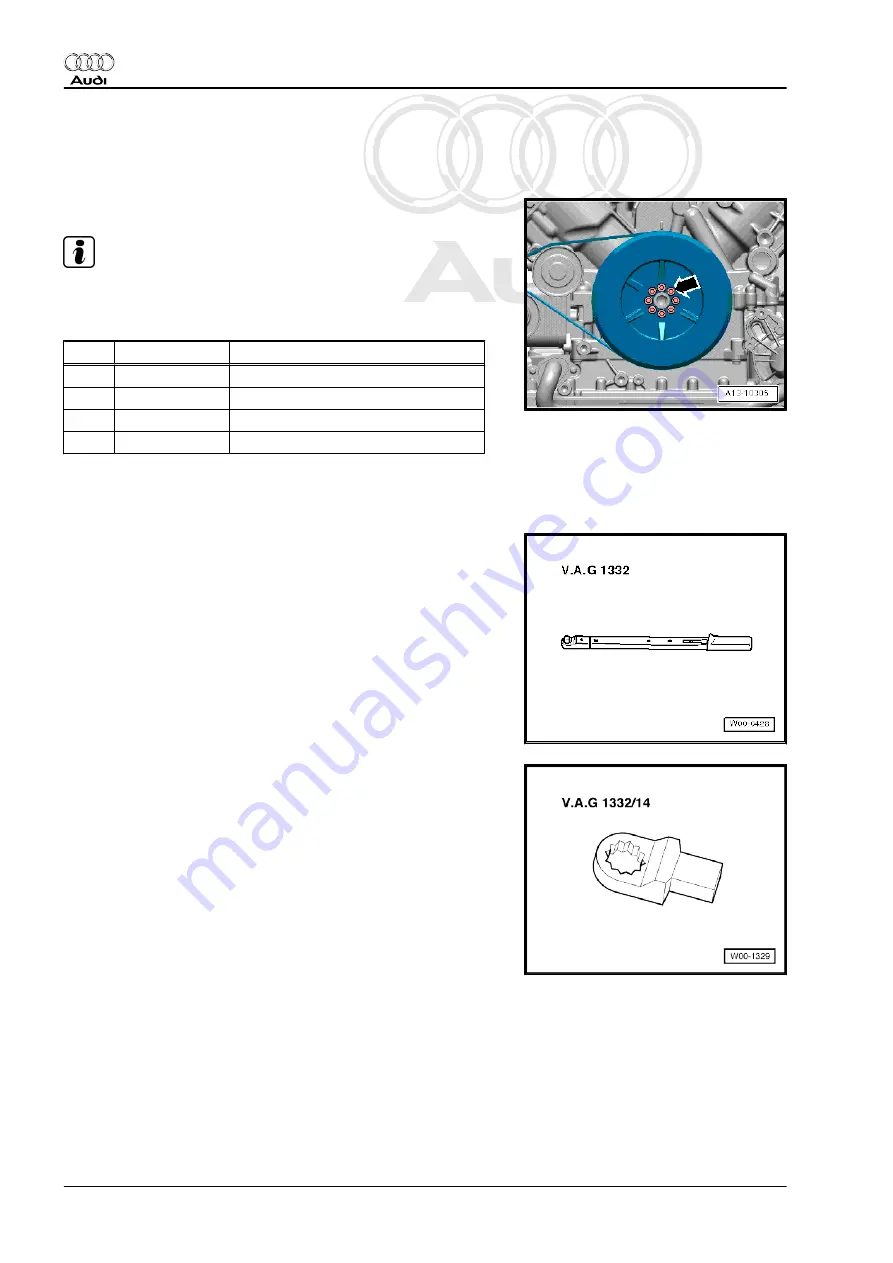 Audi 2003 A8 Workshop Manual Download Page 62