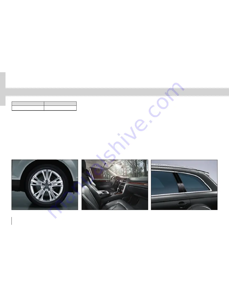 Audi 2009 Q7 Pricing And Specification Manual Download Page 13