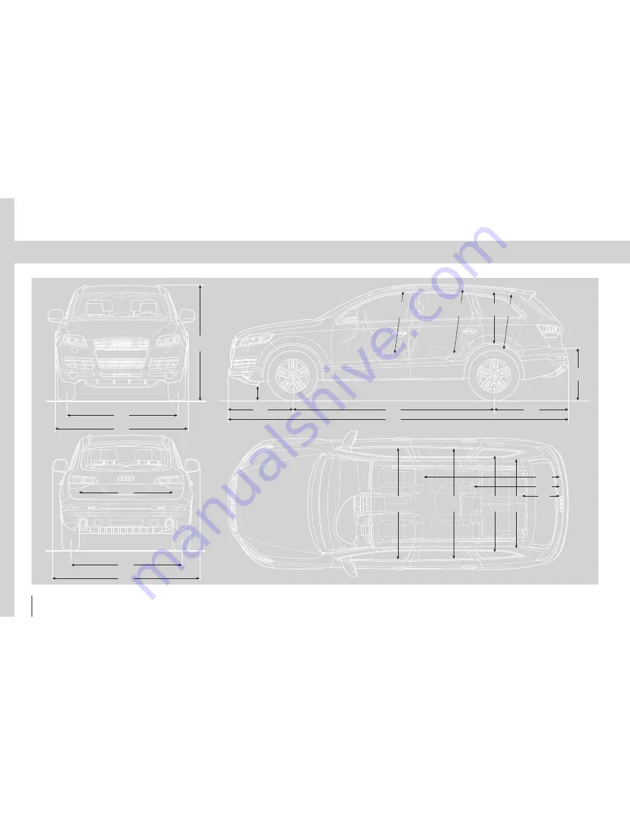 Audi 2009 Q7 Pricing And Specification Manual Download Page 57