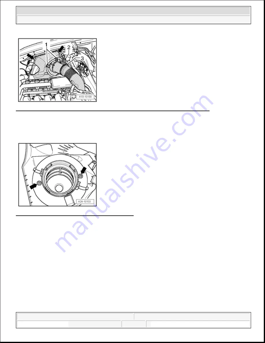 Audi A6 Quattro 2008 Maintenance Procedures Download Page 33