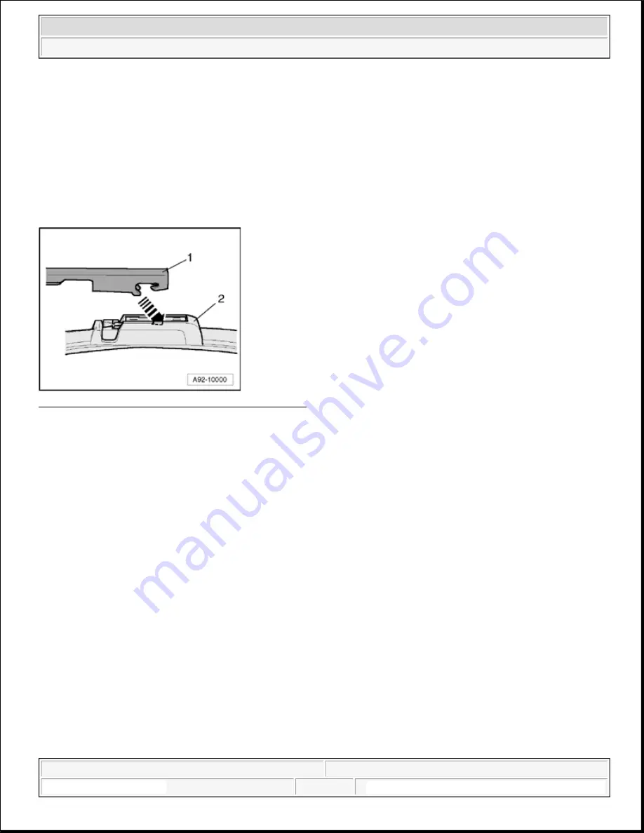 Audi A6 Quattro 2008 Maintenance Procedures Download Page 65