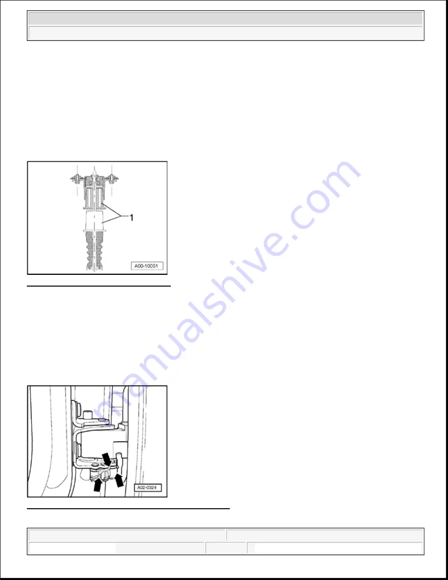 Audi A6 Quattro 2008 Maintenance Procedures Download Page 73