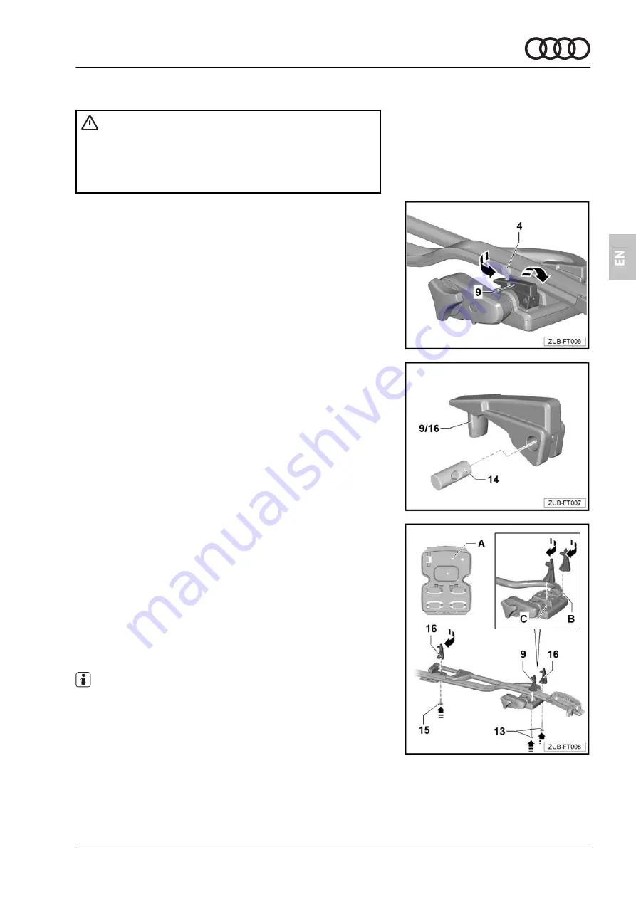 Audi Genuine Accessories 80A.071.128 Скачать руководство пользователя страница 9