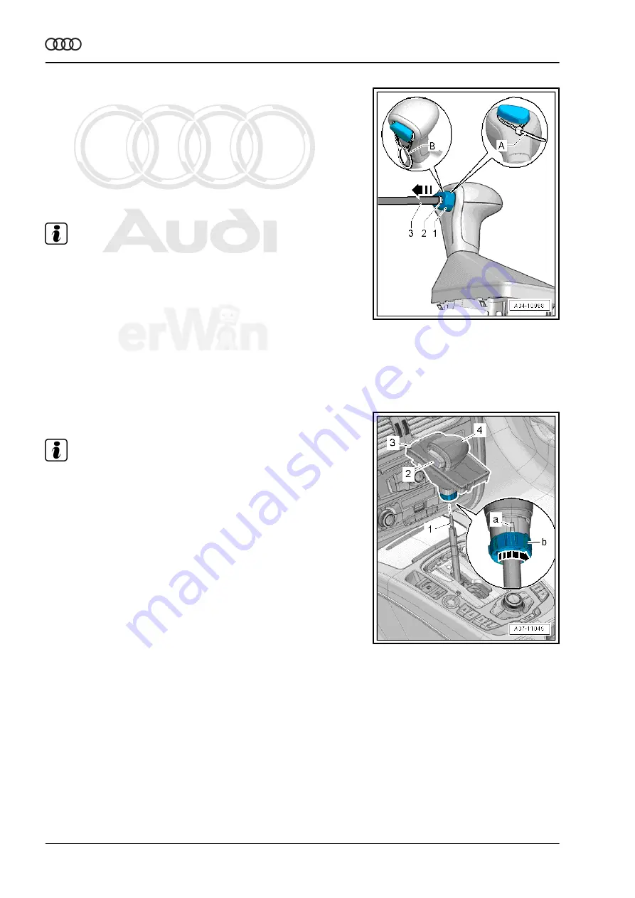 Audi Q5 2008 Repair Manual Download Page 42