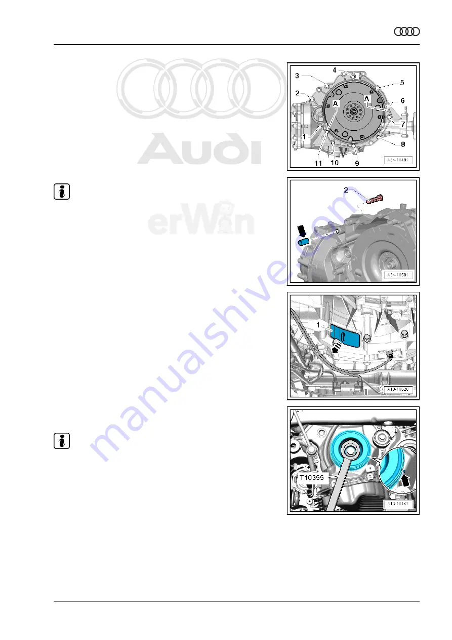 Audi Q5 2008 Repair Manual Download Page 65