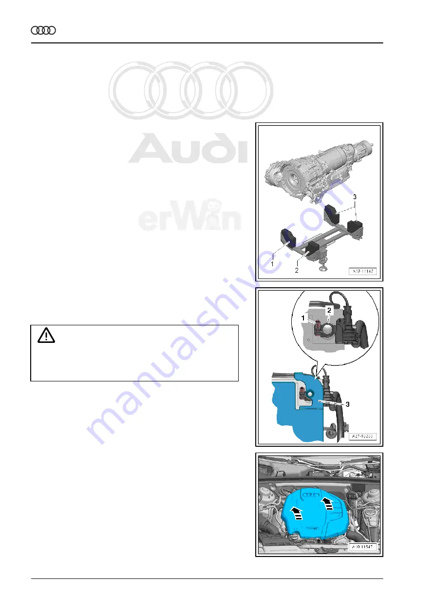 Audi Q5 2008 Repair Manual Download Page 68