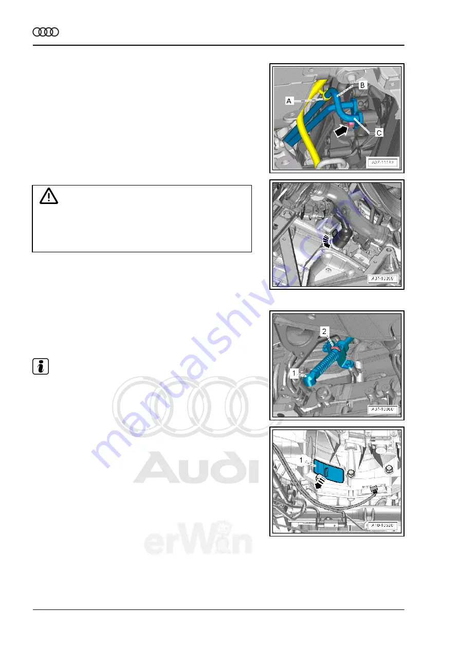 Audi Q5 2008 Repair Manual Download Page 72