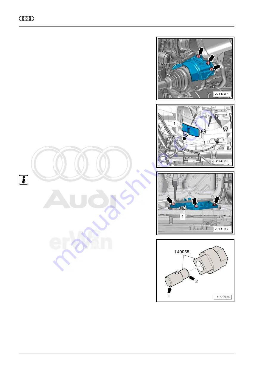 Audi Q5 2008 Repair Manual Download Page 90