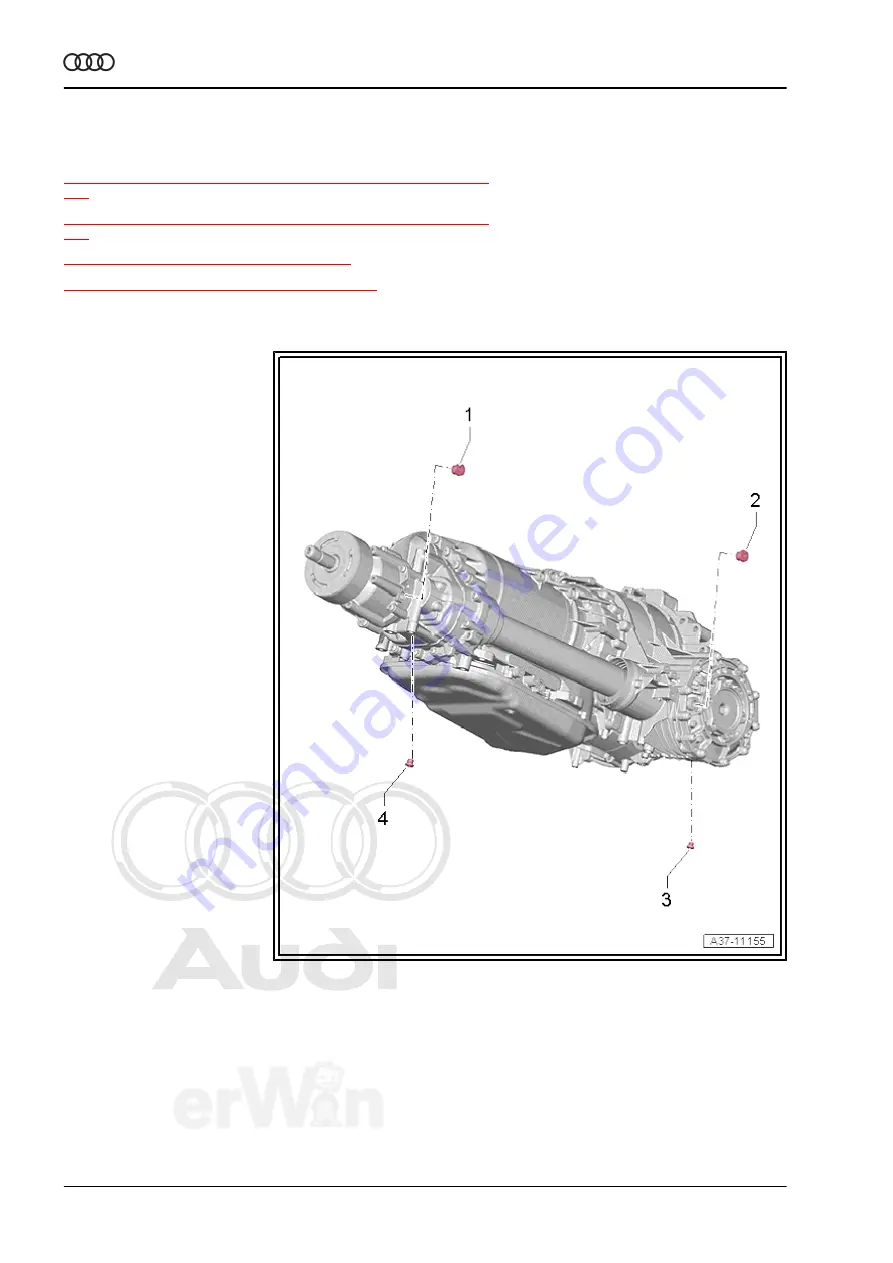 Audi Q5 2008 Repair Manual Download Page 154