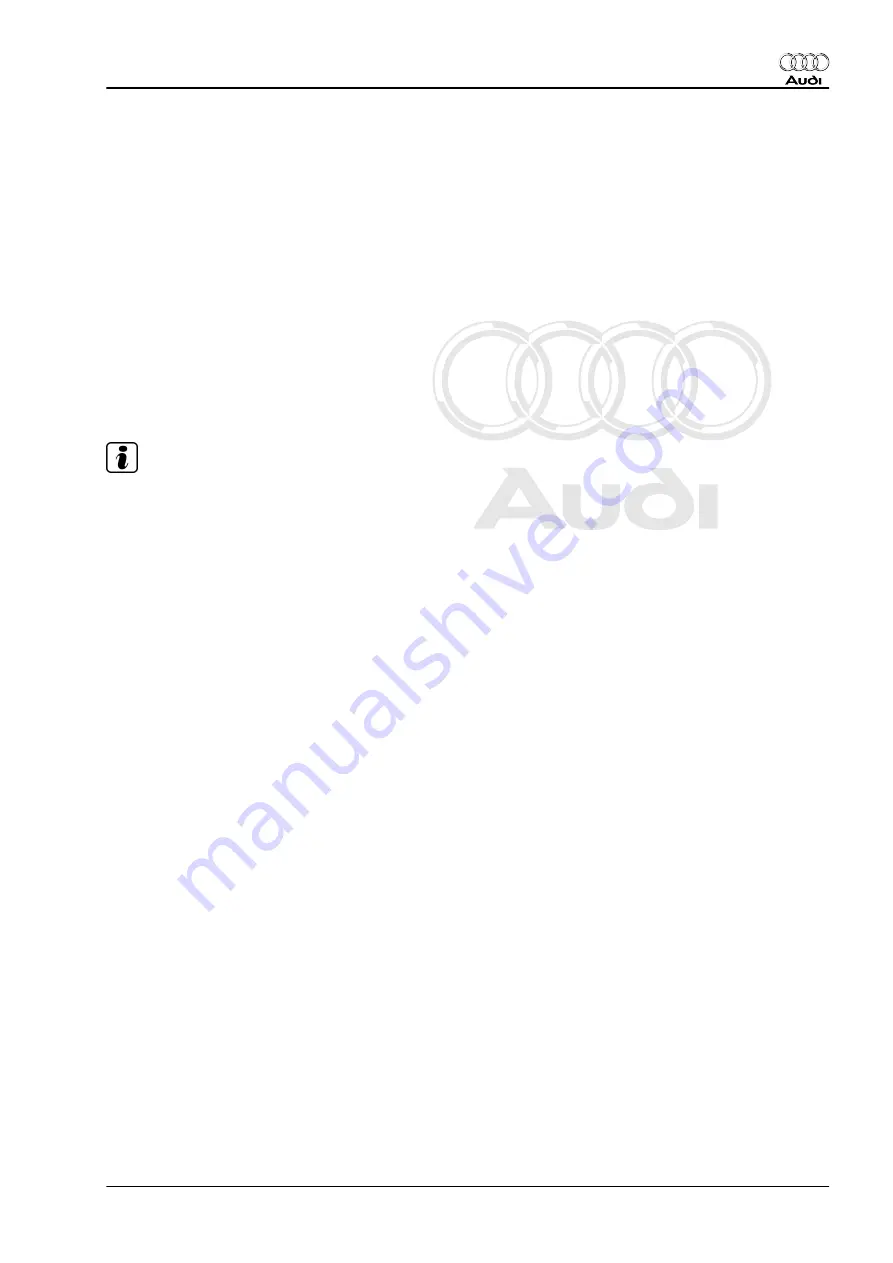 Audi R8 2015 Maintenance Manual Download Page 55