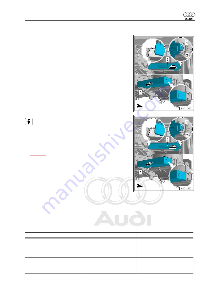 Audi R8 2015 Maintenance Manual Download Page 71