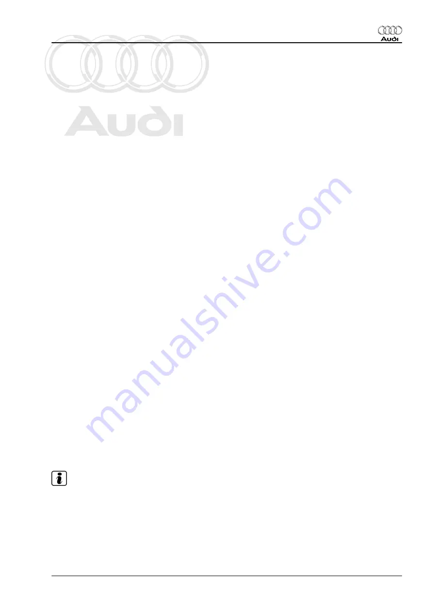 Audi R8 2015 Maintenance Manual Download Page 73