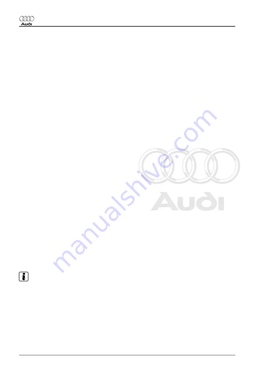 Audi R8 2015 Maintenance Manual Download Page 74