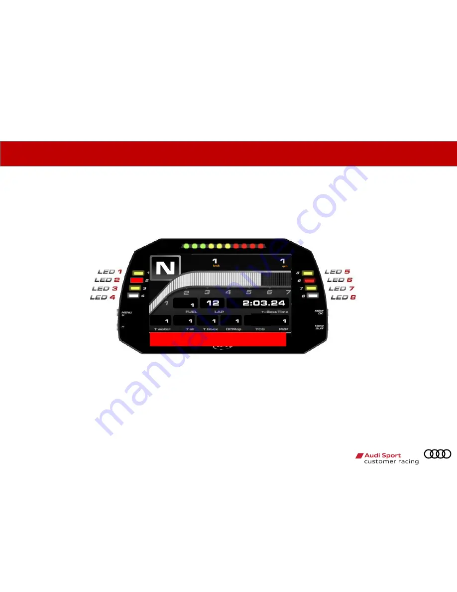 Audi RS 3 LMS SEQ Quick Start Manual Download Page 8