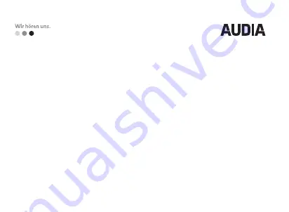 AUDIA ELACIN CH25 User Manual Download Page 1