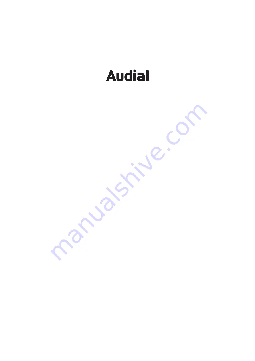 Audial USB board Mk2 Instruction Manual Download Page 1