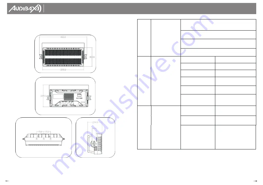 Audibax THUNDER 350 RGB User Manual Download Page 6