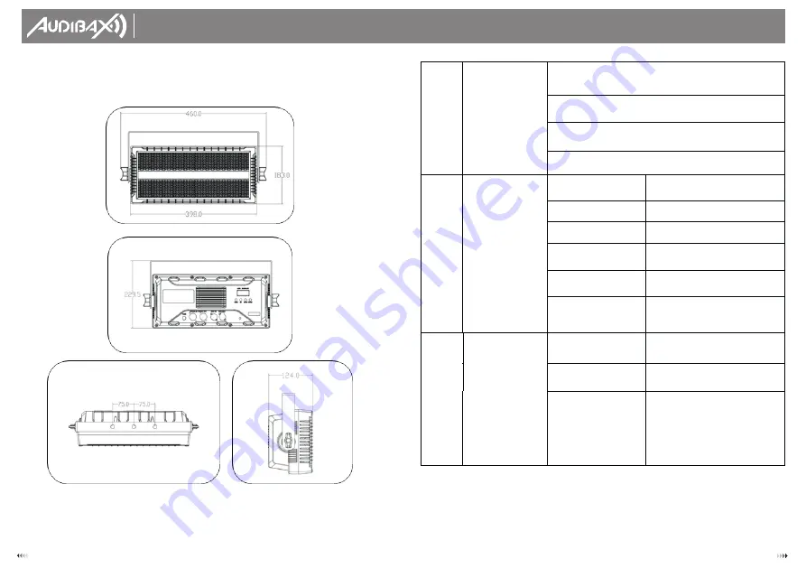 Audibax THUNDER 350 RGB User Manual Download Page 14