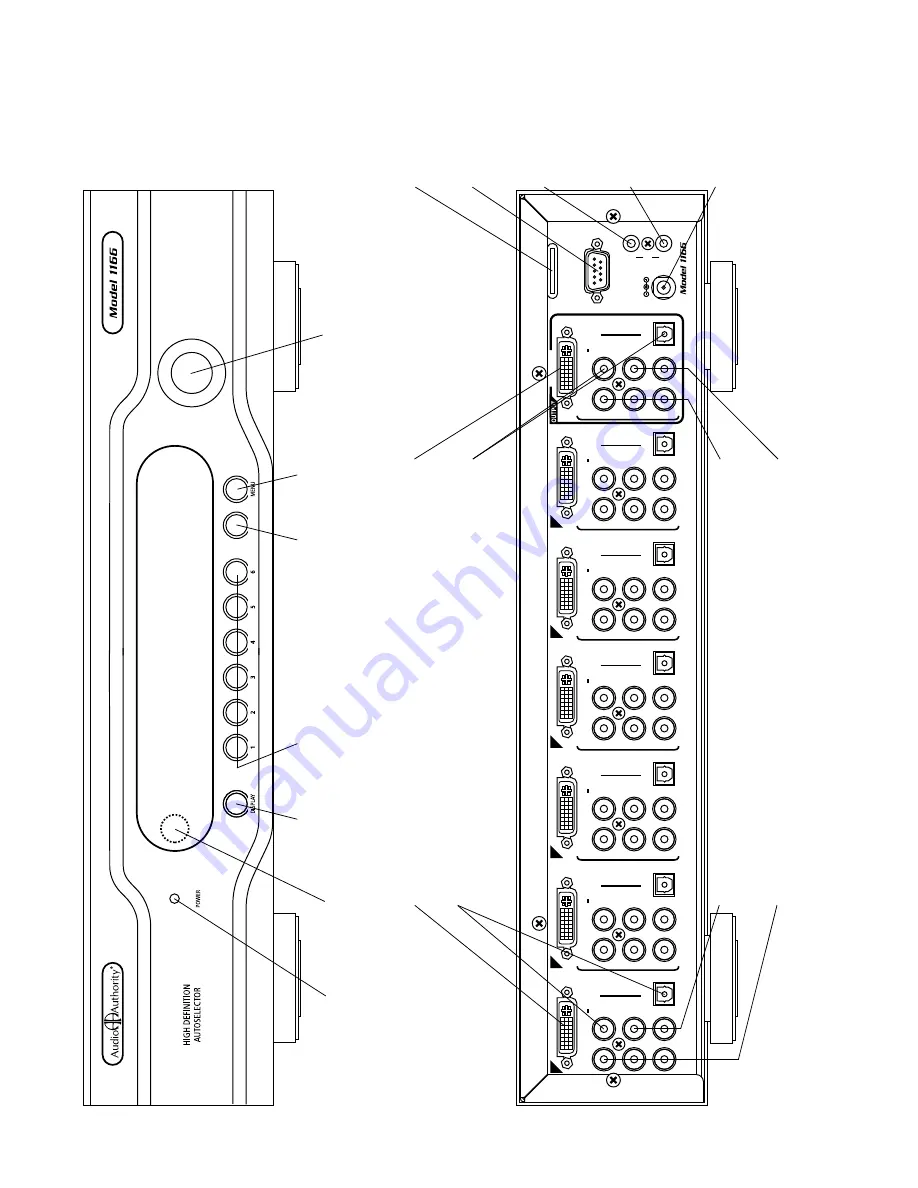 Audio Authority AVAtrix 1156 Installation And Operation Manual Download Page 7