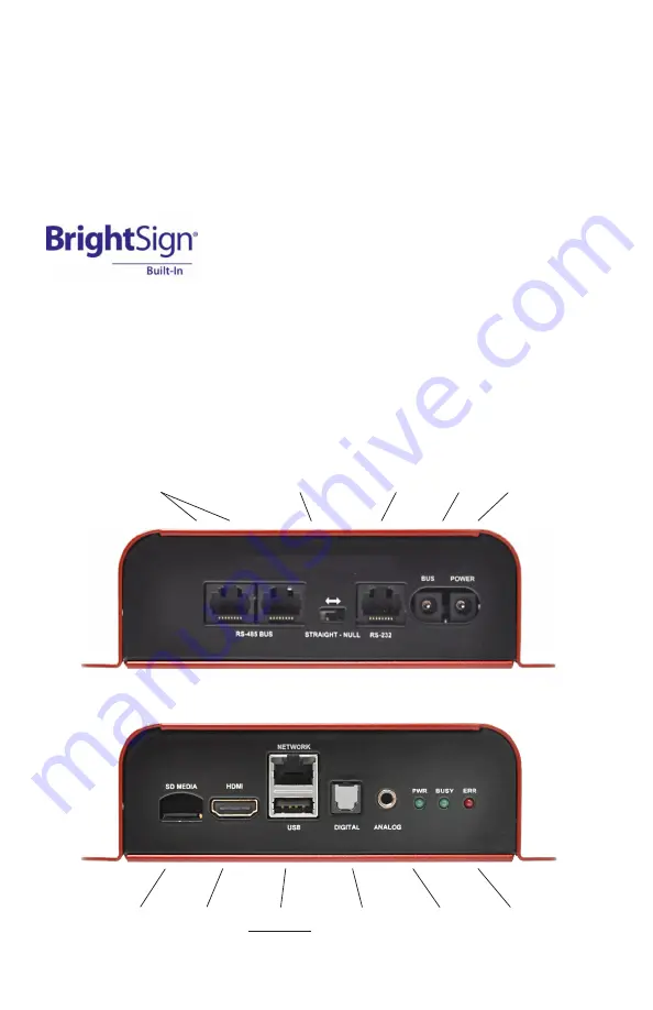 Audio Authority BrightSign MH2-HD User Manual Download Page 3