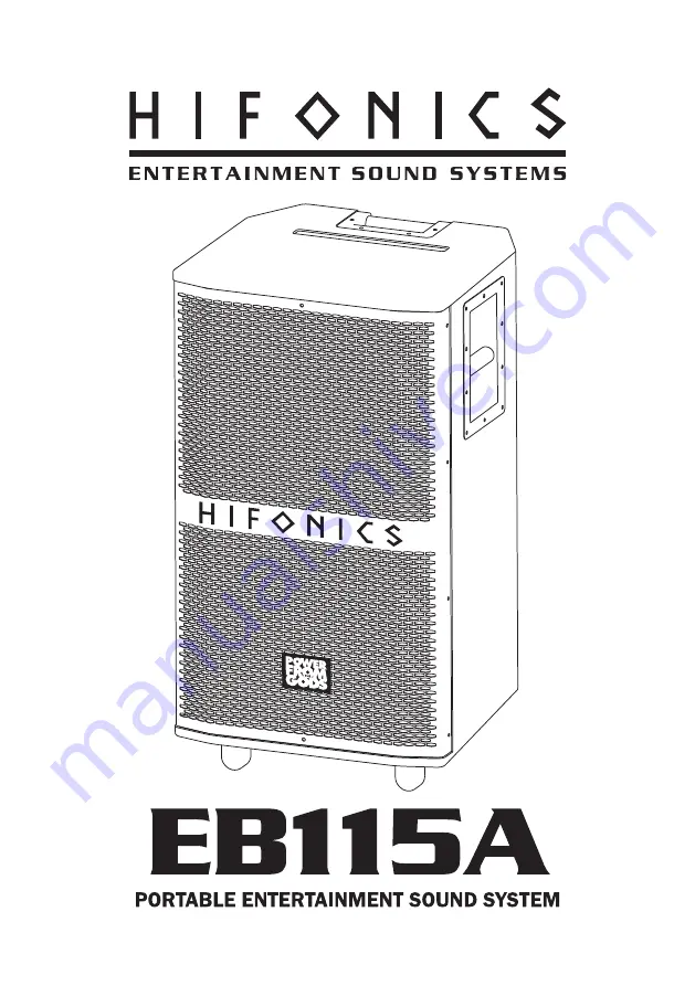 Audio Design Hifonics EB115AV2 Скачать руководство пользователя страница 1