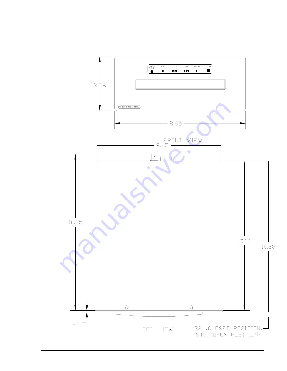 Audio international DVD-01x-40x Product Installation Manual Download Page 12