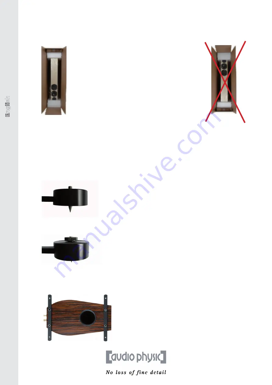 Audio Physic TEMPO plus Owner'S Manual Download Page 6